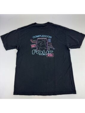 Complexcon Four Loko XXX Mens Size L T Shirt Black *Read